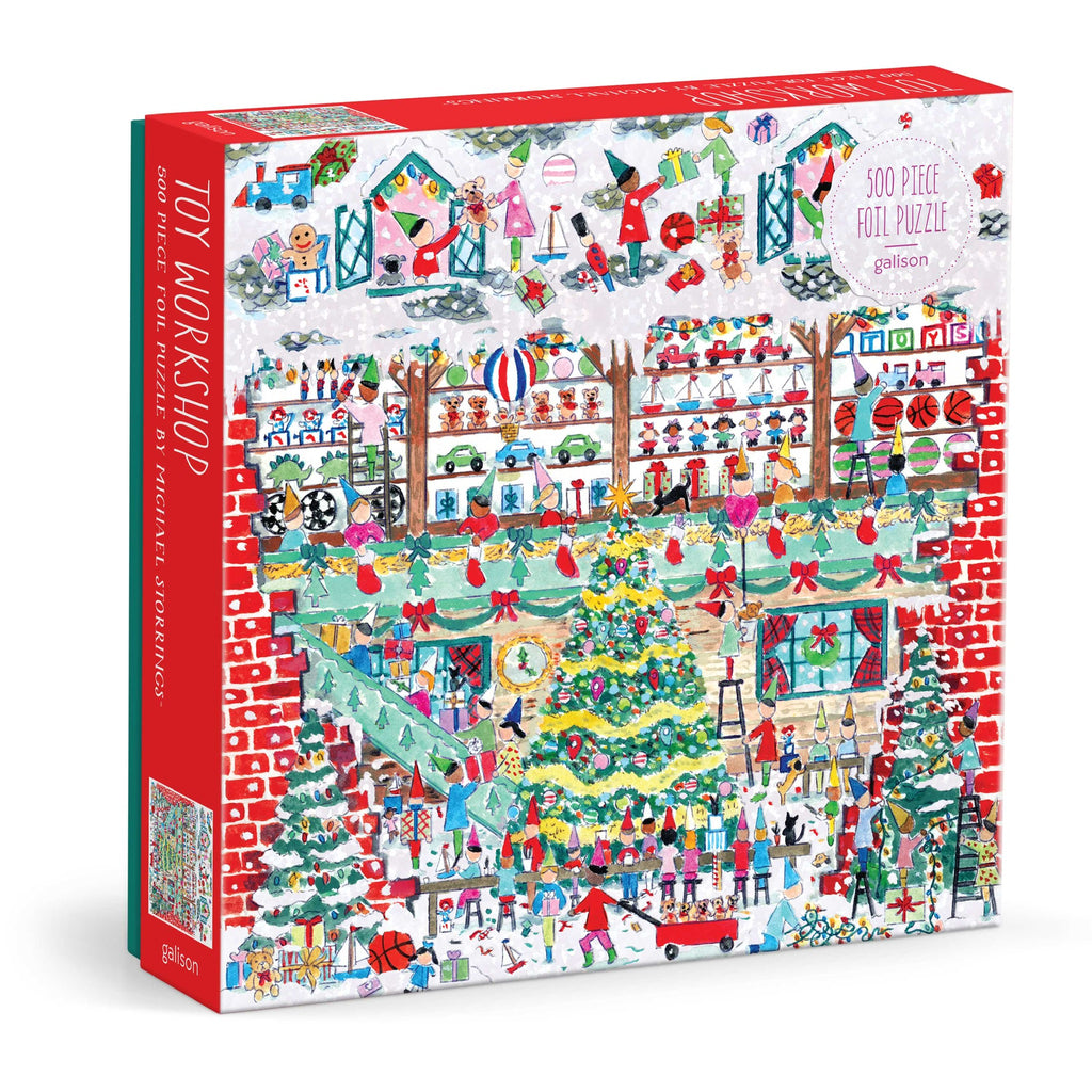 toy workshop 500 piece puzzle by michael storrings