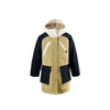 FAST CAMEL coat gray green multi