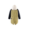 FAST CAMEL coat gray green multi
