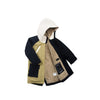 FAST CAMEL coat gray green multi