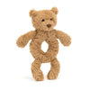 Jellycat Bashful Ring Rattle Bartholomew bear
