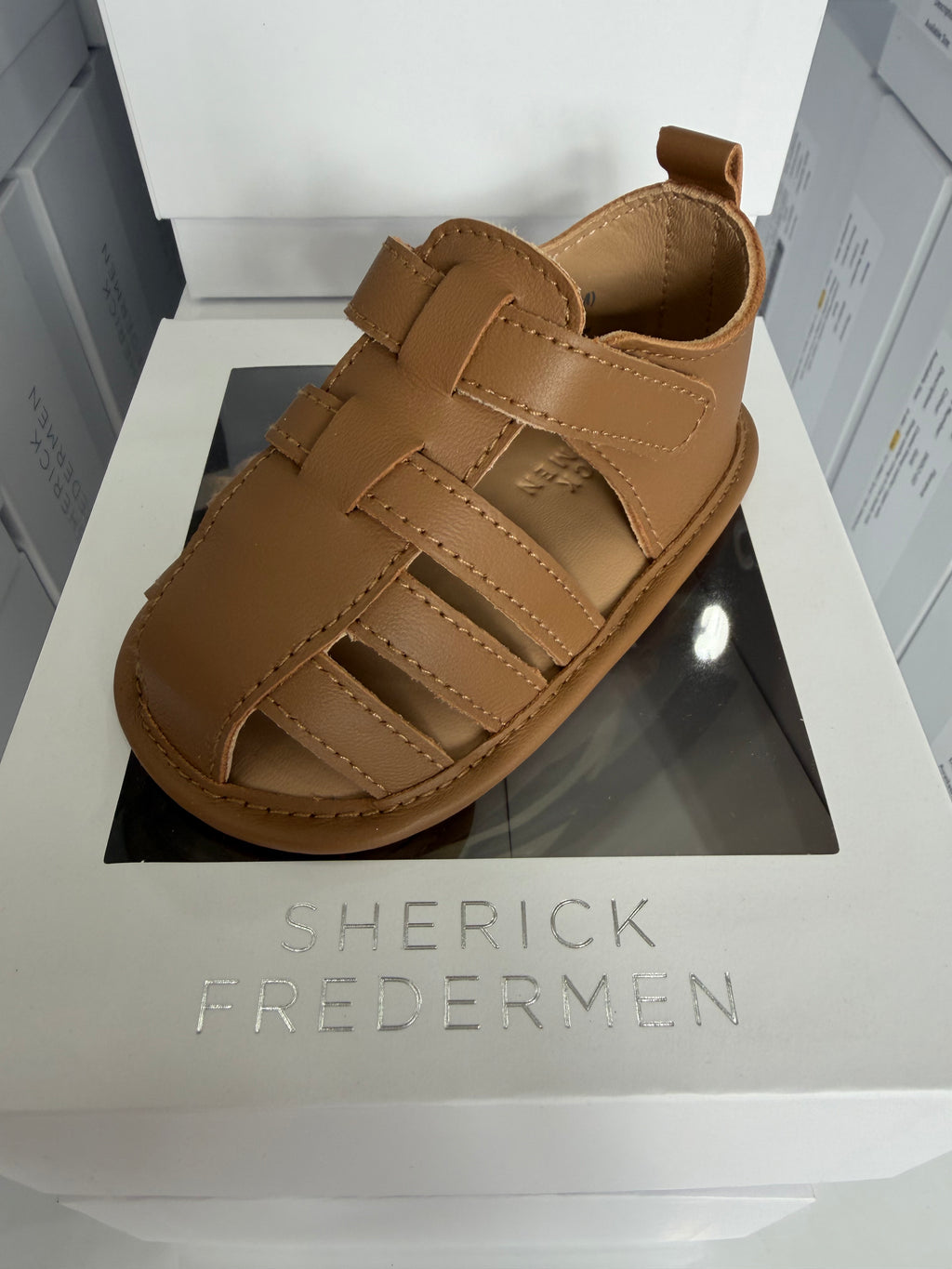 lamb leather sandal - LittleLeafBaby