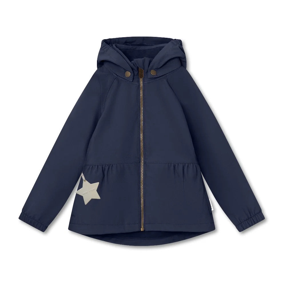MINI A TURE Transitional jacket  MATBRIDDI SOFTSHELL JACKET. GRS - LittleLeafBaby