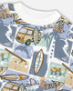 French Terry Sweatshirt Printed Surf And Caravan