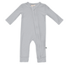 Kyte baby romper in storm/zippered