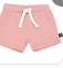Bamboo Drawstring Shorts - Bubblegum Pink