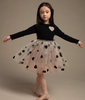 Petite Hailey heart tutu dress