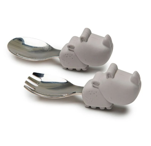 Toddler Learning Spoon and Fork Set