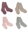 Combo Box 4-pack Organic Cotton Misty Plum, Sand, Soft Pink, Grey Melange