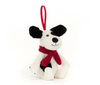 Bashful Puppy Ornament