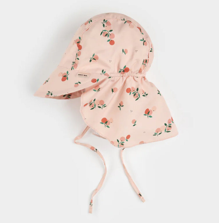 Oranges Print Flap Hat