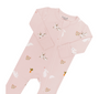 Kyte baby Zippered Romper in Blush Rabbit