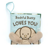 Jellycat Bashful Bunny Loves You Book