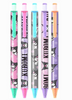Sanrio Totally Kuromi Soft-Touch Gel Pen Set