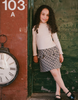 Long Sleeve Bi-Material Mock Neck Dress Beige And Plaid