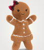Original Jolly Gingerbread Ruby Plush Toy