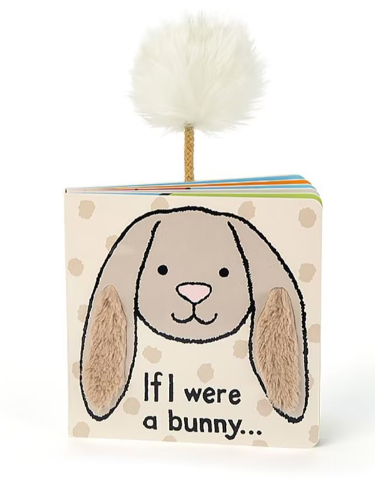 If I Were A Bunny Book beige