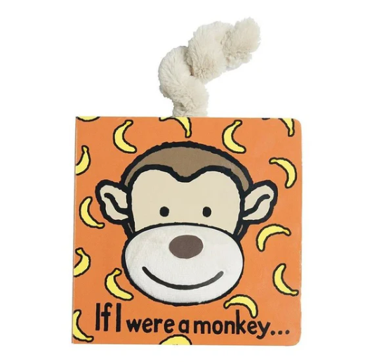 Jellycat - If I Were A Monkey Board Book