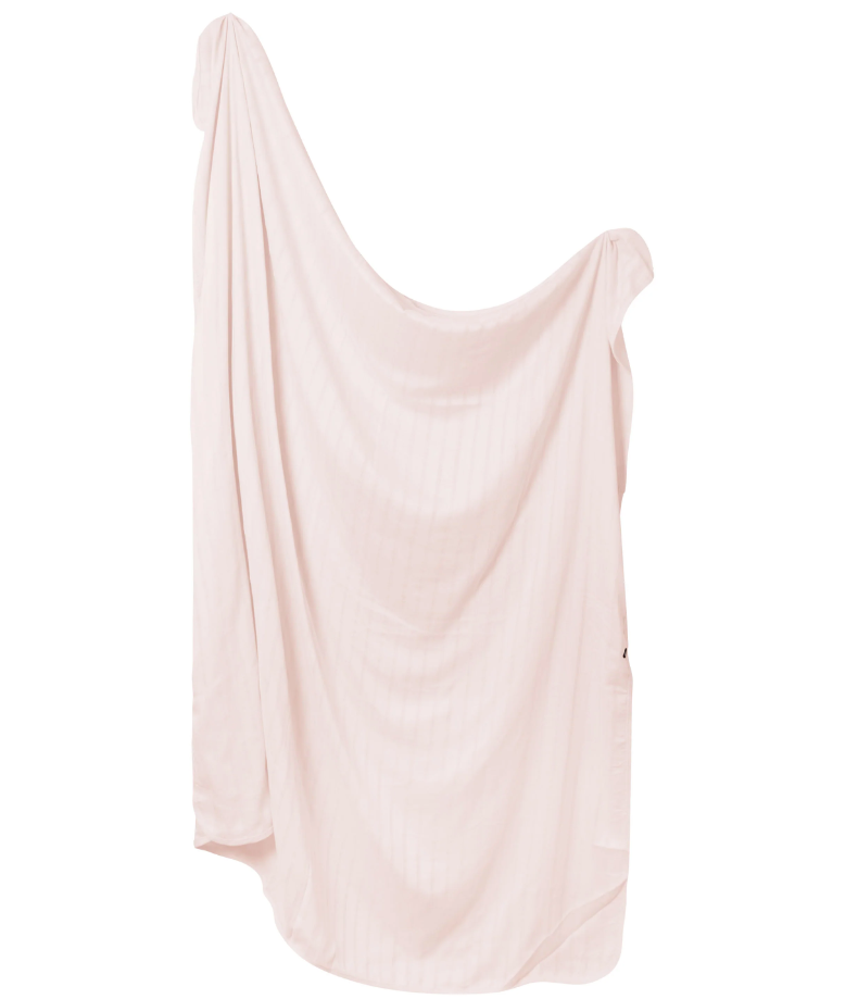 kyte Bamboo Muslin Swaddle Blanket in Blush