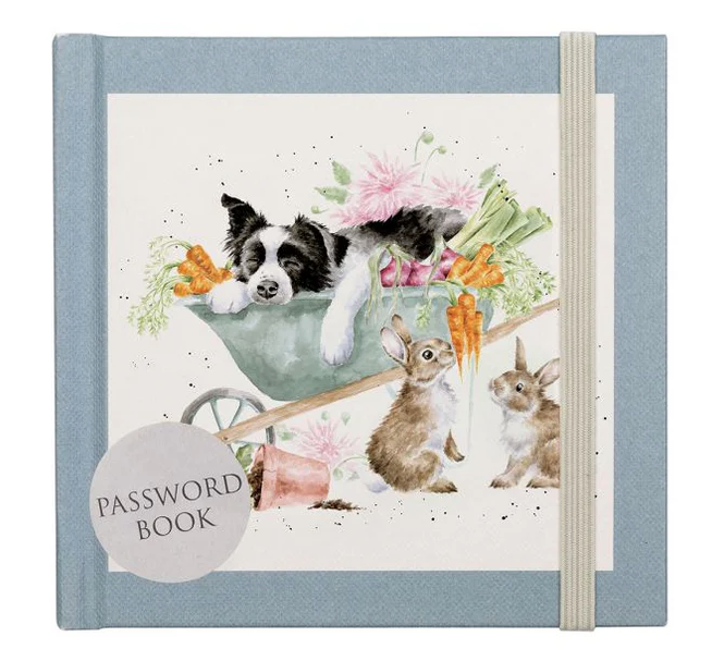 wrendale design password book