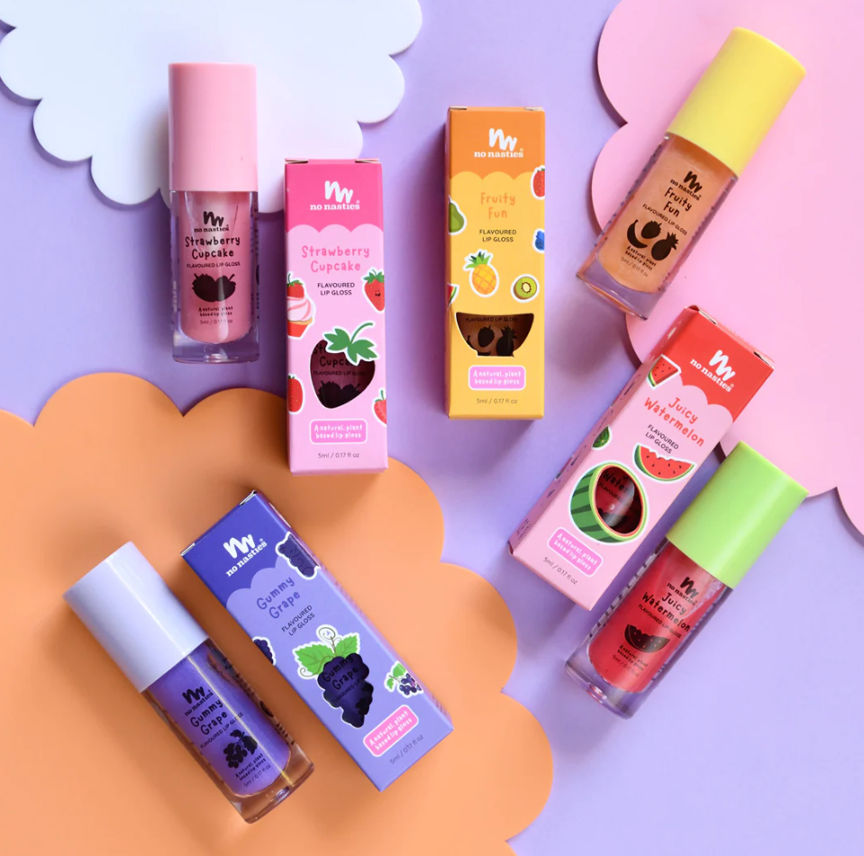 No Nasties Natural Kids Lip Gloss Wands