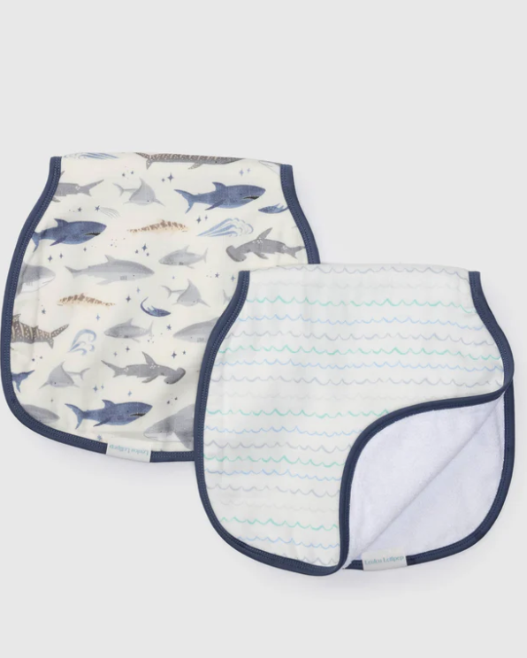 loulou Burp Cloth Set - LittleLeafBaby