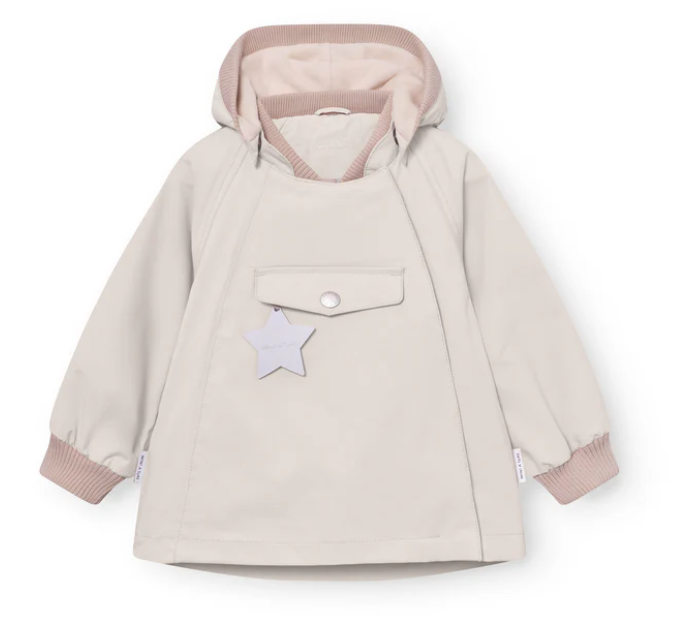MATWAI FLEECE LINED JACKET. GRS Sandshell - LittleLeafBaby