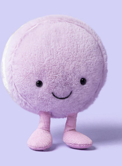 Amuseables May Macaron (Lavender) - LittleLeafBaby