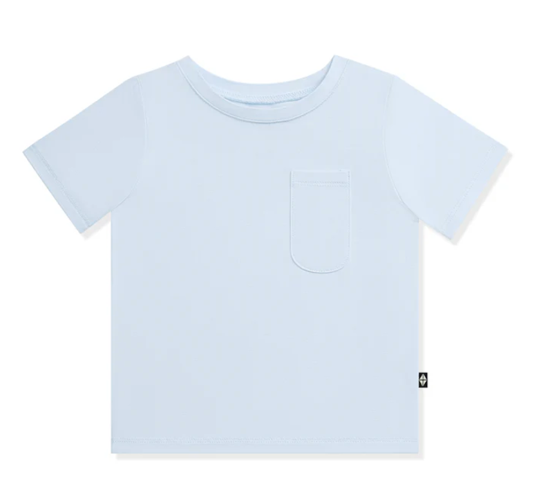 Kyte toddler crew neck tee n Breeze - LittleLeafBaby
