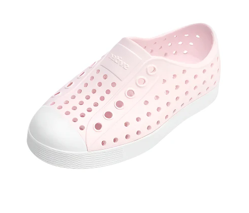 native Jefferson shoes milk pink - LittleLeafBaby