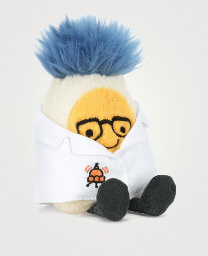 Amuseables Boiled Egg Scientist Outfit - LittleLeafBaby