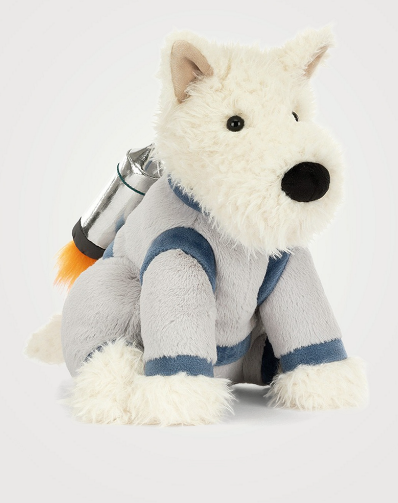 Munro Scottie Dog Space outfit - LittleLeafBaby