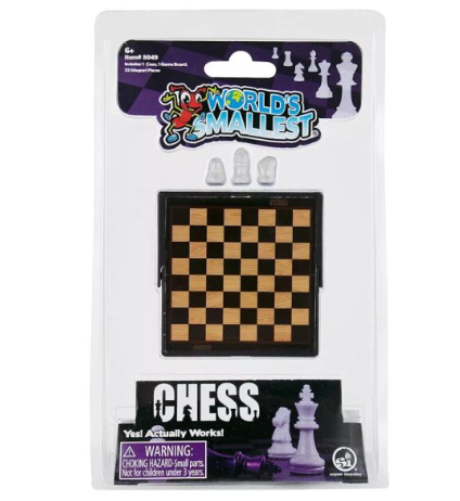 World's Smallest Chess Game