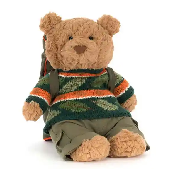 Bartholomew Bear Hiking Outfit