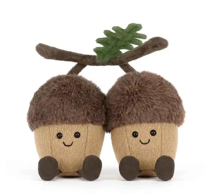 JELLYCAT Ort and Tum Acorns