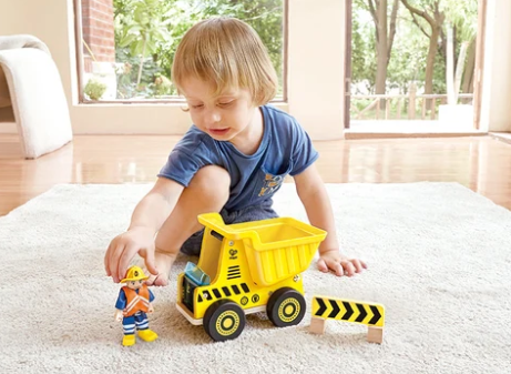 HAPE HAULER DUMP TRUCK - LittleLeafBaby