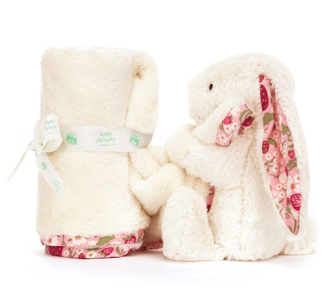 Blossom Cream Bunny 'Berry' soother