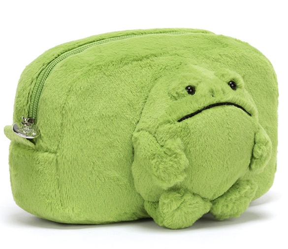 Jellycat Ricky Rain Frog Pouch