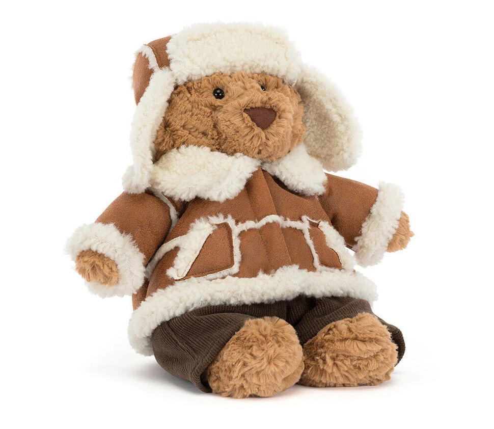 Bartholomew Bear 'Alpine' - LittleLeafBaby