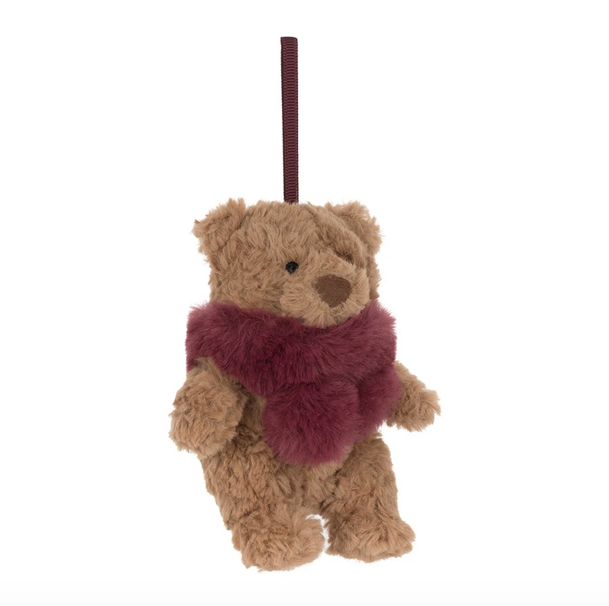 Bartholomew Bear Winter Warmer Decoration - LittleLeafBaby