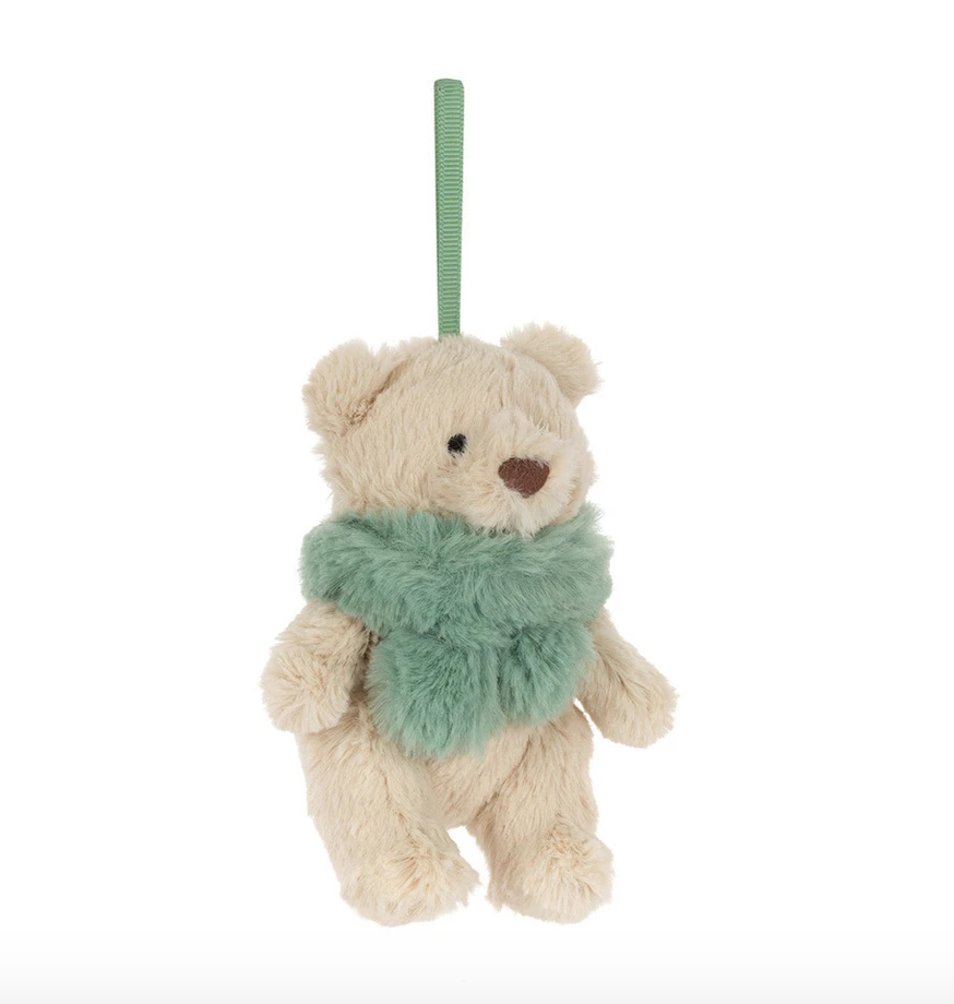 Bartholomew Bear Jr. Winter Warmer Decoration - LittleLeafBaby