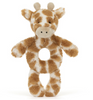 jellycat Bashful Ring Rattle giraffe