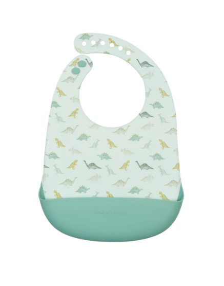 Loulou Lollipop silicone bib - LittleLeafBaby