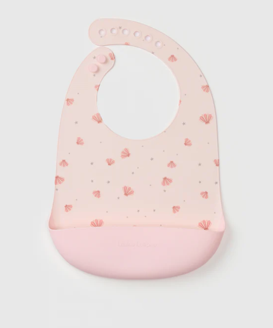 Loulou Lollipop silicone bib - LittleLeafBaby