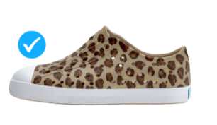 native Jefferson shoes freesia leopard