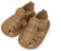lamb leather sandal - LittleLeafBaby