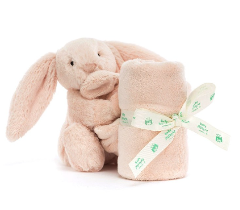 Bashful Blush Bunny Soother - LittleLeafBaby