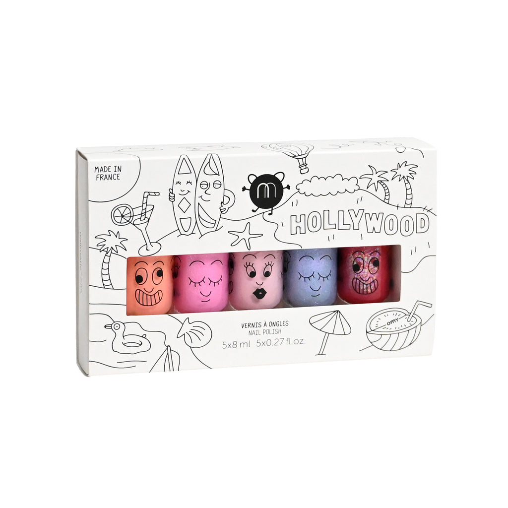 naimatic 5 nail polishes