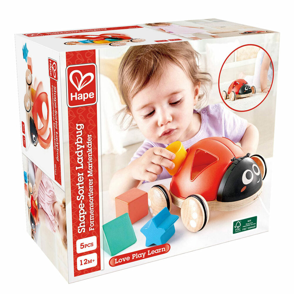 shape sorter ladybug