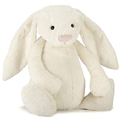 bashful bunny large 15" - LittleLeafBaby